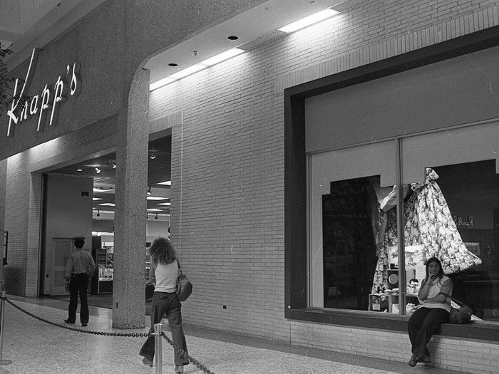 Lansing Mall - Vintage Photo